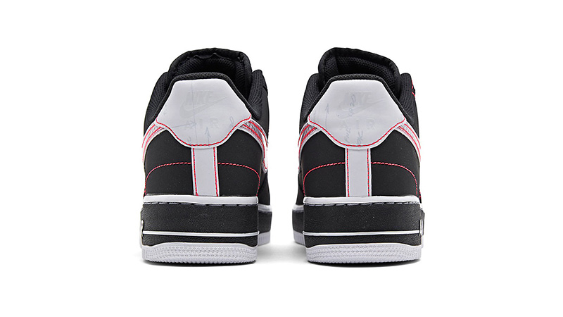 Nike Air Force 1 Low Black Grey CU6646-001 back