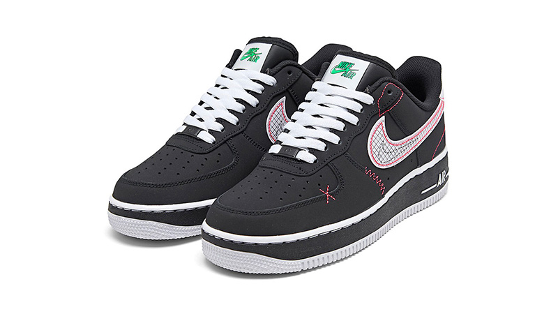 Nike Air Force 1 Low Black Grey CU6646-001 front