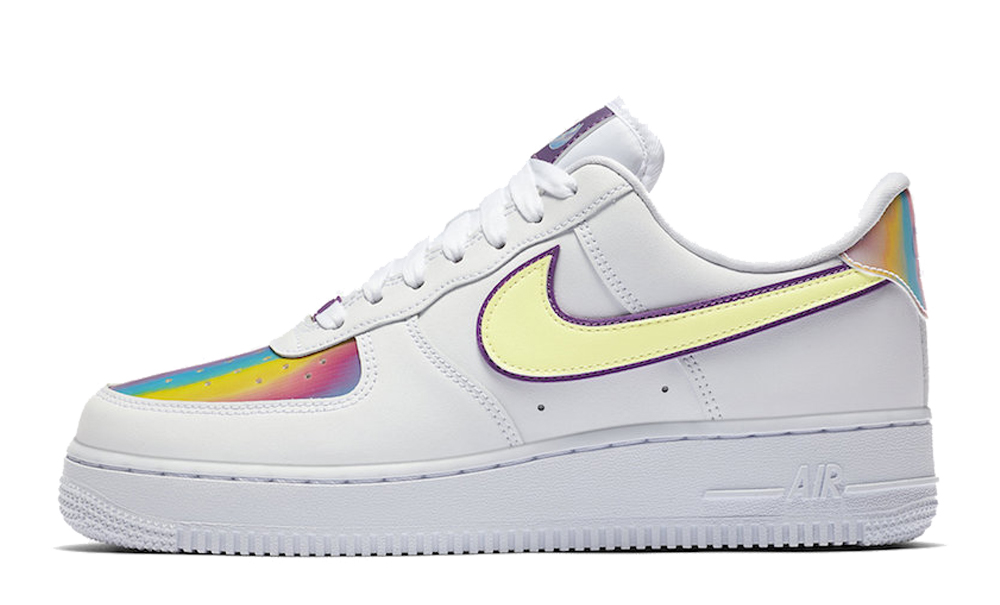 nike multi air force 1 easter trainers