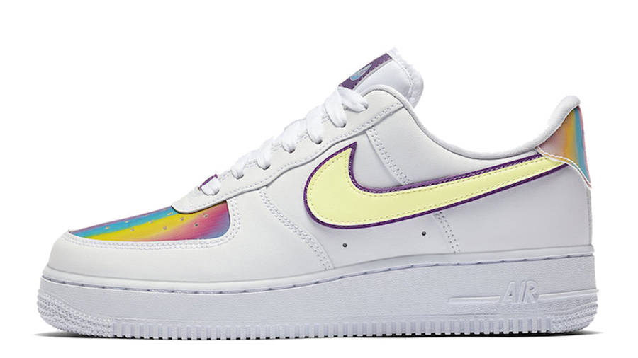 Nike Air Force 1 Low Iridescent Easter Pack 2020 | Where To Buy |  CW0367-100 | The Sole Supplier