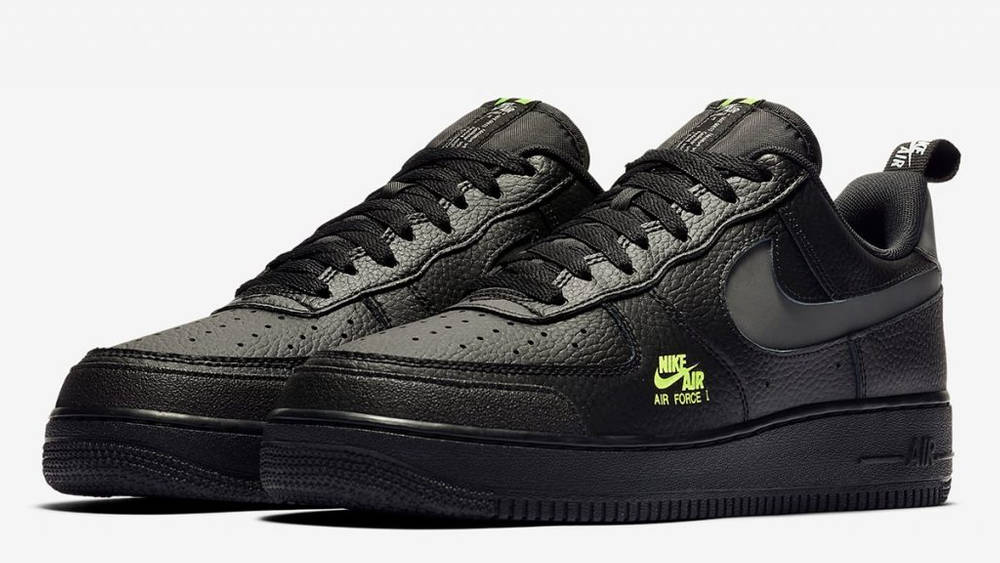 Available Now: Nike Air Force 1 LV8 Utility "Black Volt" With In-Cut Swoosh Available Now: Nike Air Force 1 LV8 Utility "Black Volt" With In-Cut Swoosh