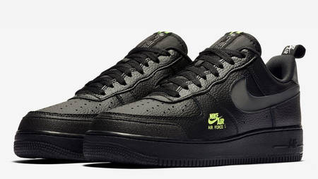 Available Now: Nike Air Force 1 LV8 Utility "Black Volt" With In-Cut Swoosh Available Now: Nike Air Force 1 LV8 Utility "Black Volt" With In-Cut Swoosh