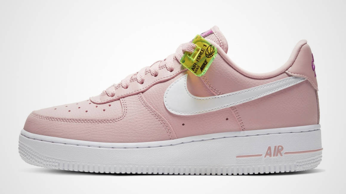 The Nike Air Force 1 Looks Chic In Pastel Pink | The Sole Supplier