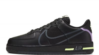 Nike Air Force 1 React D MS X Black CD4366-001