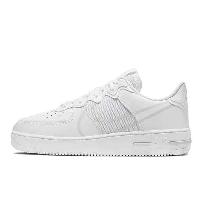Nike Air Force 1 React White | Where To Buy | CT1020-101 | The Sole ...