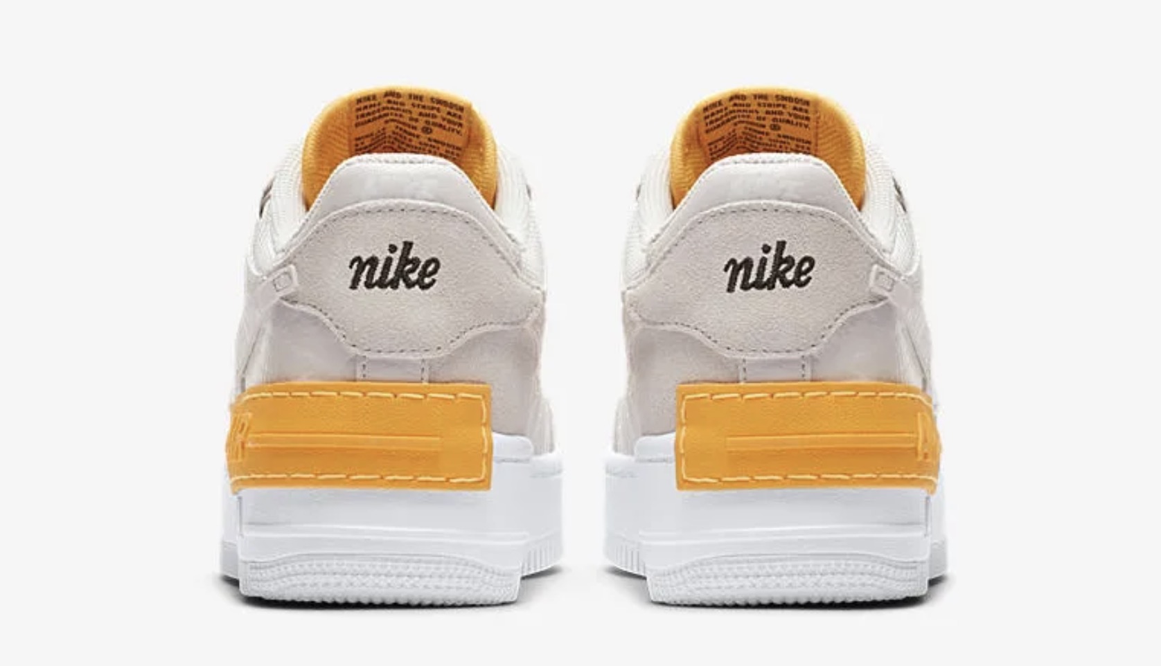 Nike Air Force 1 Shadow Beige Orange CU3446-001 6