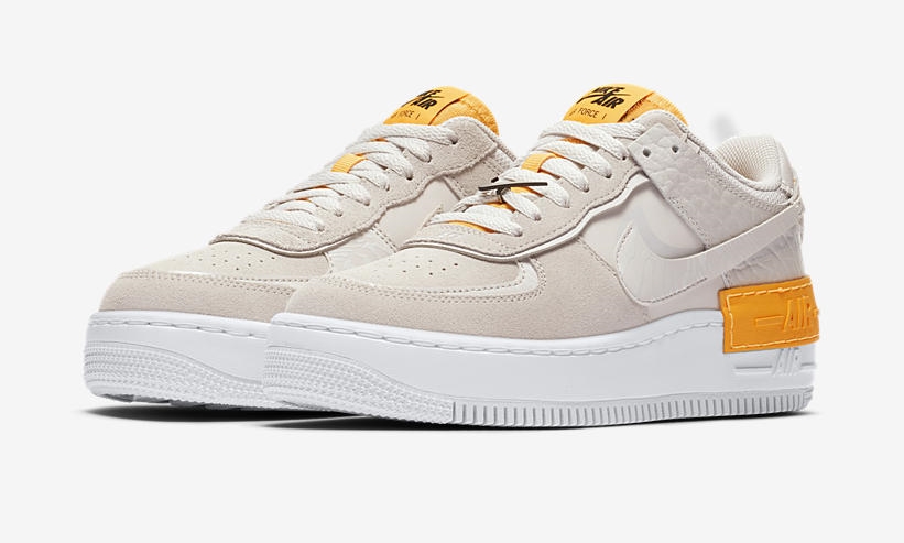 Nike Air Force 1 Shadow Beige Orange CU3446-001