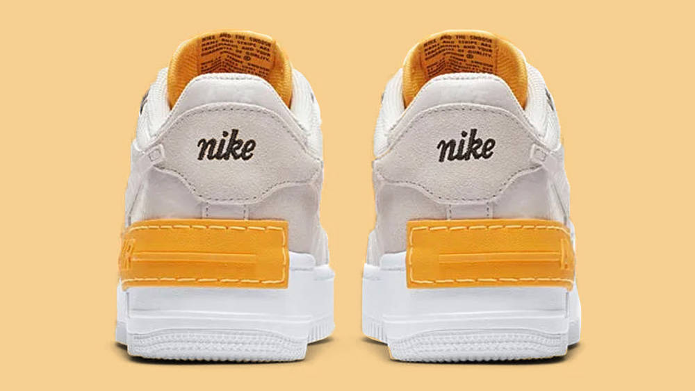 Nike Air Force 1 Shadow Beige Orange Nike Air Force 1 Shadow Beige Orange