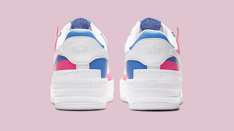 Nike Air Force 1 Shadow Pink white blue copy