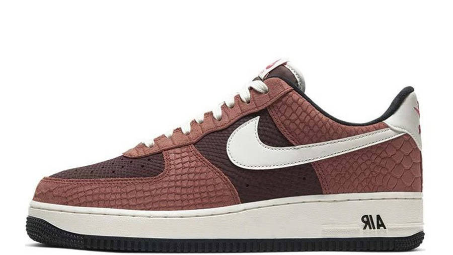 nike air force with brown sole