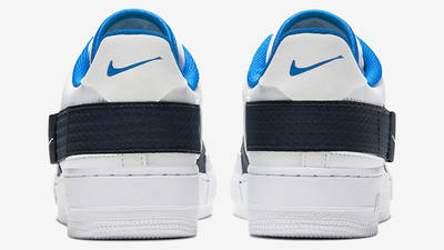 Nike Air Force 1 Type White Blue CQ2344-100 back