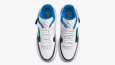 Nike Air Force 1 Type White Blue CQ2344-100 middle