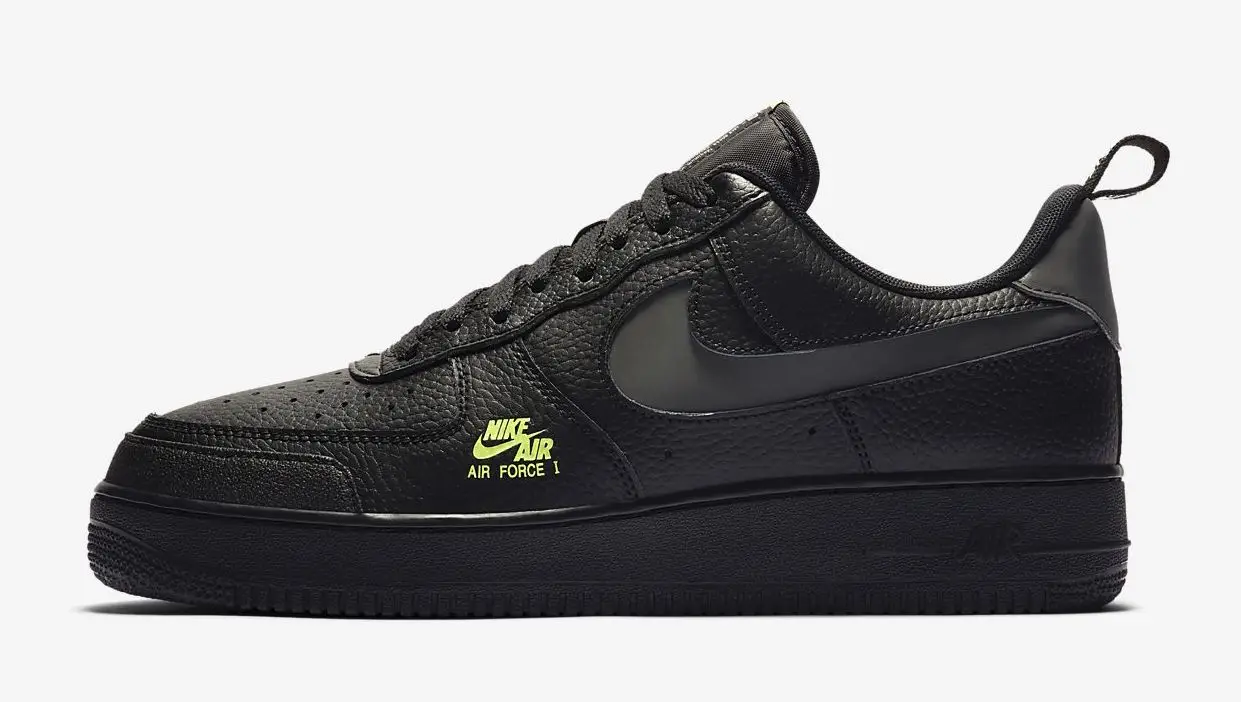 Air force 1 utility hot sale black