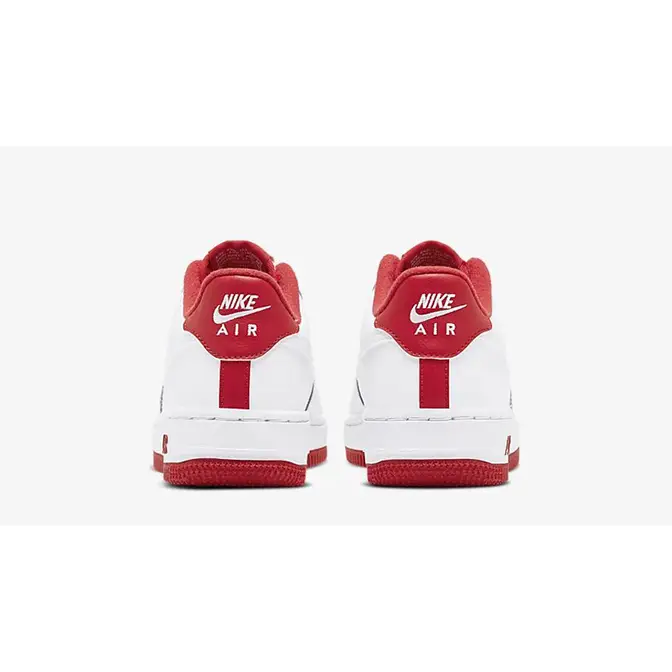 Nike Air Force 1 White Red | Where To Buy | CD6915-101 | The Sole Supplier