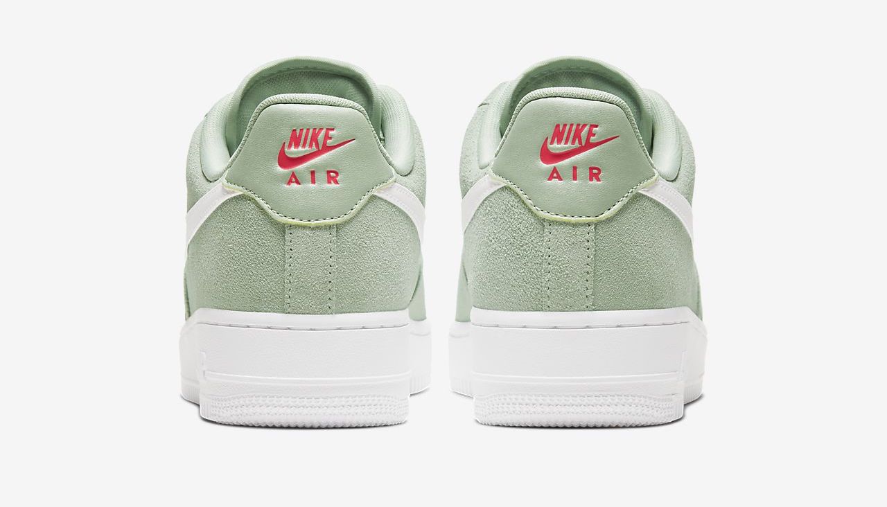 Nike Air Force. 1 Pistachio back