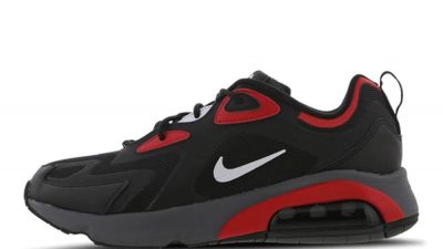 Nike Air Max 200 Black Red CI3865-002 front