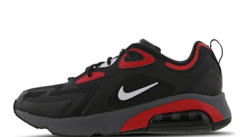 nike 200 red black