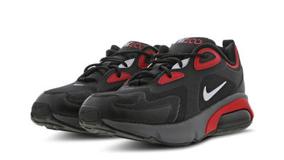 Nike Air Max 200 Black Red CI3865-002 front