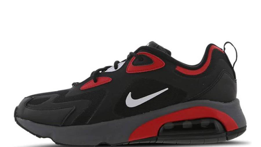 air max 200 red black