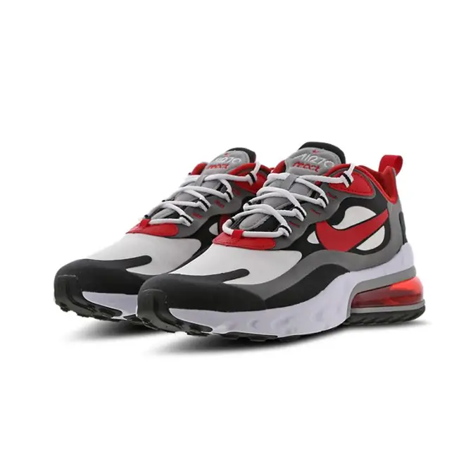 Men's Nike Air Max 270 React Black/University Red-White (CI3866