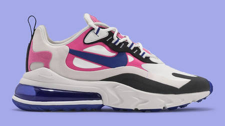 Hyper Blue And Cosmic Fuchsia Re-Energise This Nike Air Max 270 React Hyper Blue And Cosmic Fuchsia Re-Energise This Nike Air Max 270 React