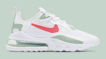 Pretty Pink Swooshes Brighten Up The Nike Air Max 270 React Pretty Pink Swooshes Brighten Up The Nike Air Max 270 React