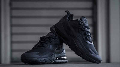Nike Air Max 270 React Triple Black Where To Buy Ao4971 003 The Sole Supplier