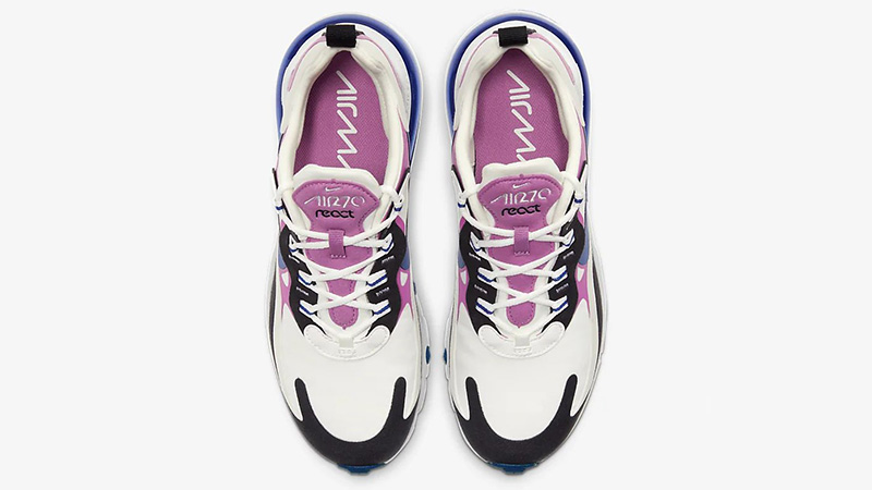Nike Air Max 270 React White Cosmic Fuchsia