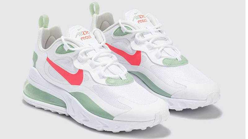 Nike Air Max 270 React White Green