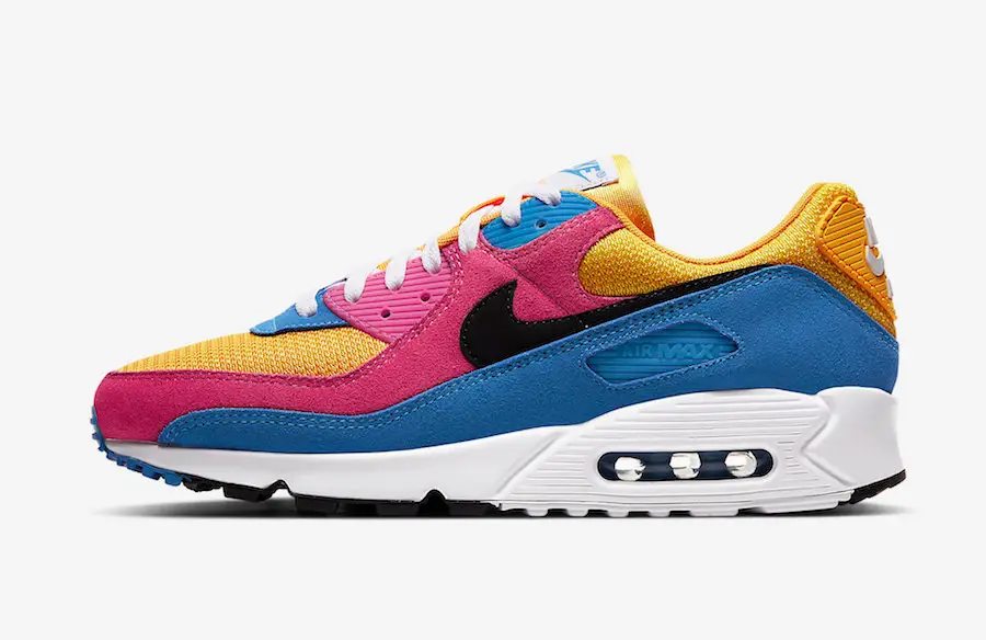 Get Tropical With The Upcoming Nike Air Max 90 In Pink Gold Blue The Sole Supplier