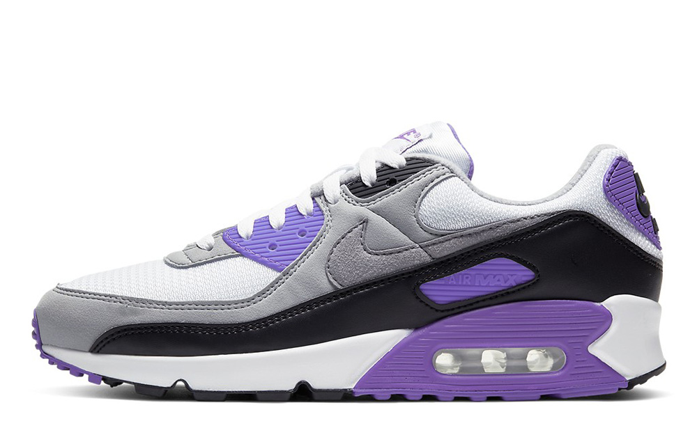 air max 90 purple and white
