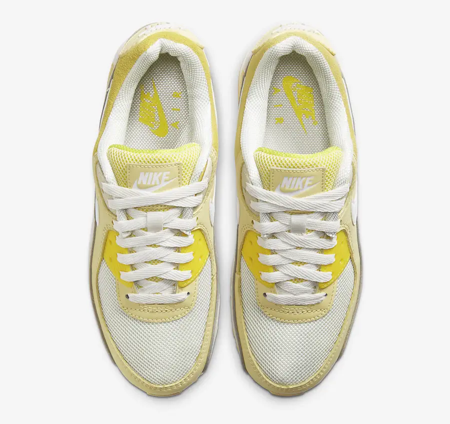 Lemon Yellow Brings A Strong Look To The Classic Nike Air Max 90 | The ...
