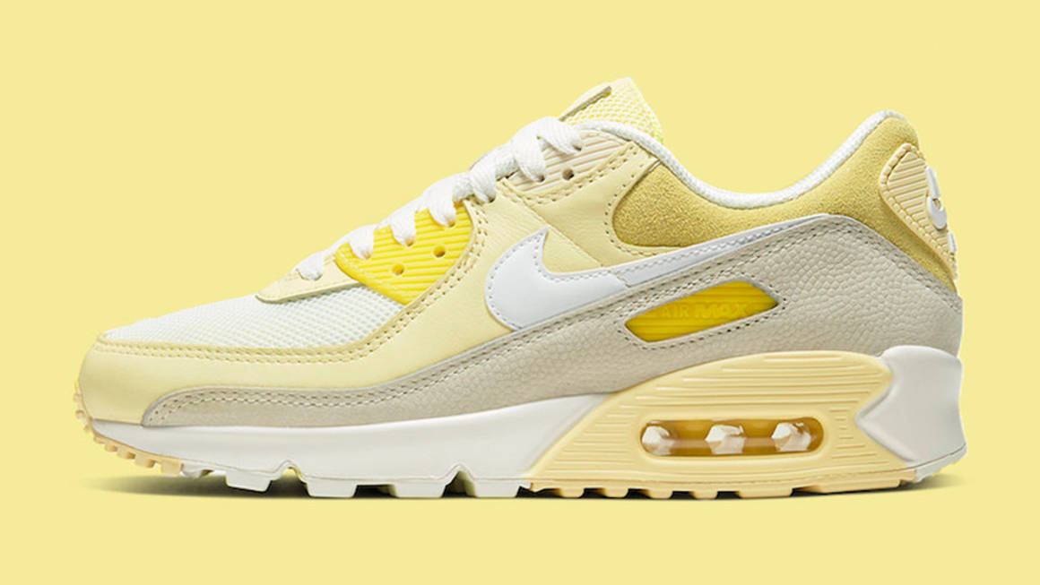 Lemon Yellow Brings A Strong Look To The Classic Nike Air Max 90 | The ...
