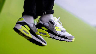 Nike Air Max 90 OG Volt On Foot
