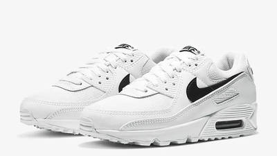 air max white with black tick