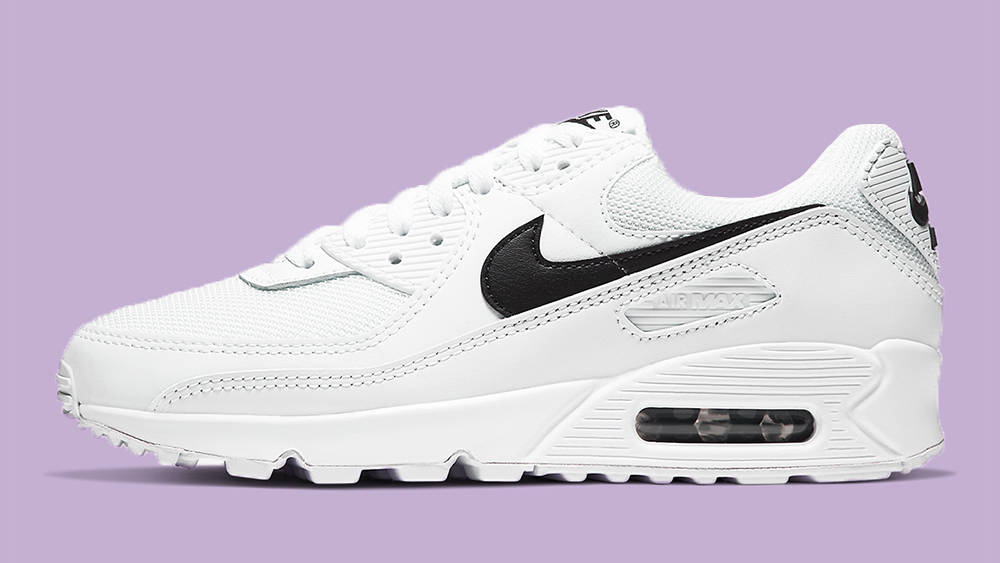 Nike Air Max 90 Womens White Black Nike Air Max 90 Womens White Black