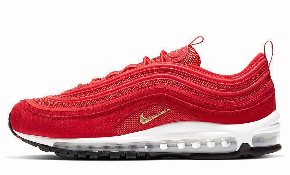 nike air 97 red and black