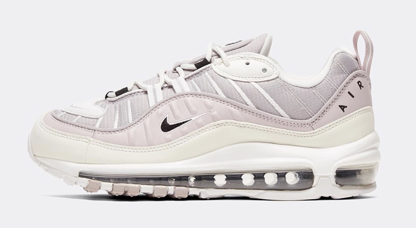 Nike Air Max 98 Silver Lilac side