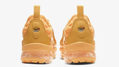 vapormax plus yellow and orange