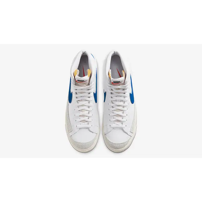 Blazer mid '77 vintage trainer outlet white / racer blue / sail