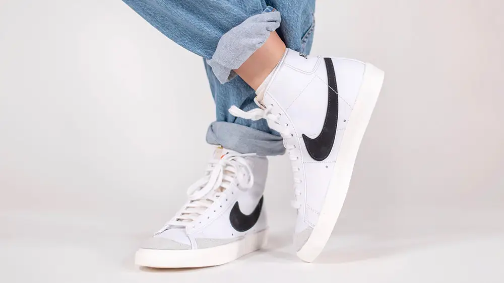 An Exclusive Closer Look At The Nike Blazer Mid 77 Vintage White | The ...
