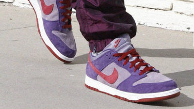 Nike Dunk Low Plum On Foot