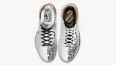 Nike Kobe 5 Protro White Gold CT8014-100 middle