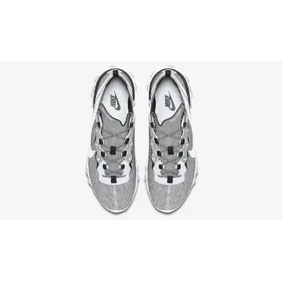 Nike Air Max Dawn sko til store barn Grey White Grey Back Middle
