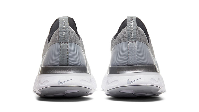 Nike React Infinity Run Flyknit Grey CD4371-003 back
