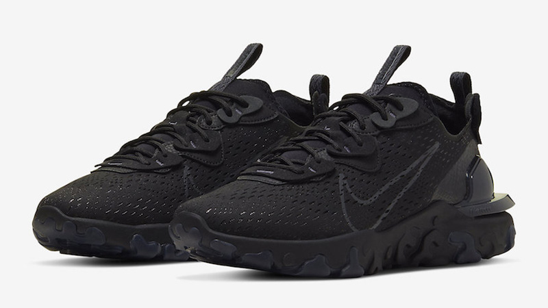 mens black nike react vision