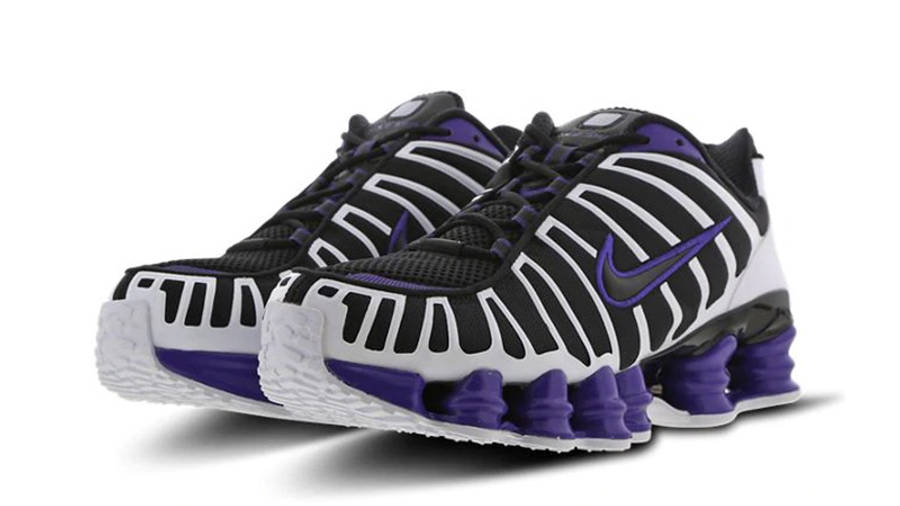 Nike Shox TL Purple White AV3595-008 front