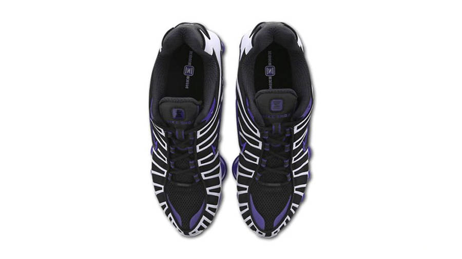 Nike Shox TL Purple White AV3595-008 middle