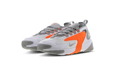 nike zoom orange and grey