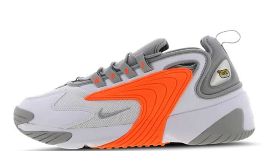 nike zoom orange and grey